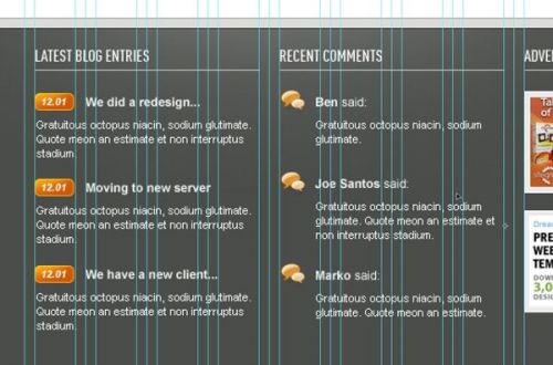 آموزش طراحی سایت در فتوشاپ